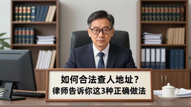 查人地址_查找失联亲友地址_合法途径查询他人住址
