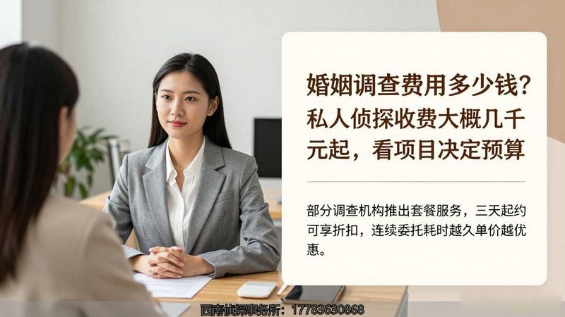 婚姻调查费用_一线城市婚调价格_离婚调查费用范围