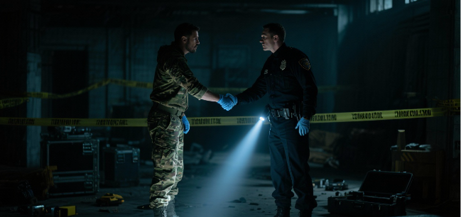 私家侦探与警方协作寻人实拍